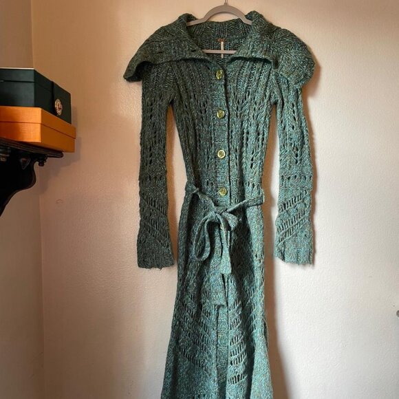 Free People Budapest Daydream Cardigan - Size S - Picture 1 of 9